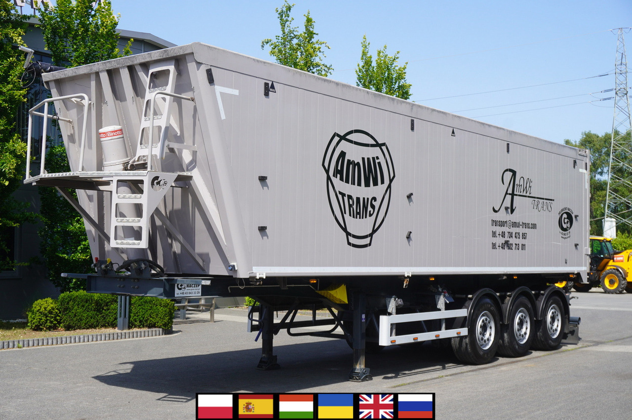 GRAS GS tipper / 52 m3 semi-trailer! / 2023 / 3 units - Semi-remorque benne: photos 1 GRAS GS tipper / 52 m3 semi-trailer! / 2023 / 3 units - Semi-remorque benne: photos 1