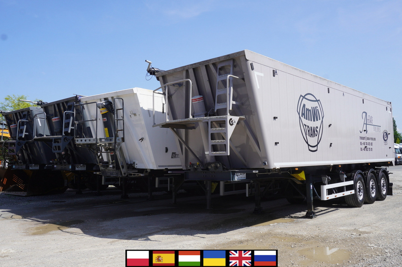 GRAS GS tipper / 52 m3 semi-trailer! / 2023 / 3 units - Semi-remorque benne: photos 1 GRAS GS tipper / 52 m3 semi-trailer! / 2023 / 3 units - Semi-remorque benne: photos 1