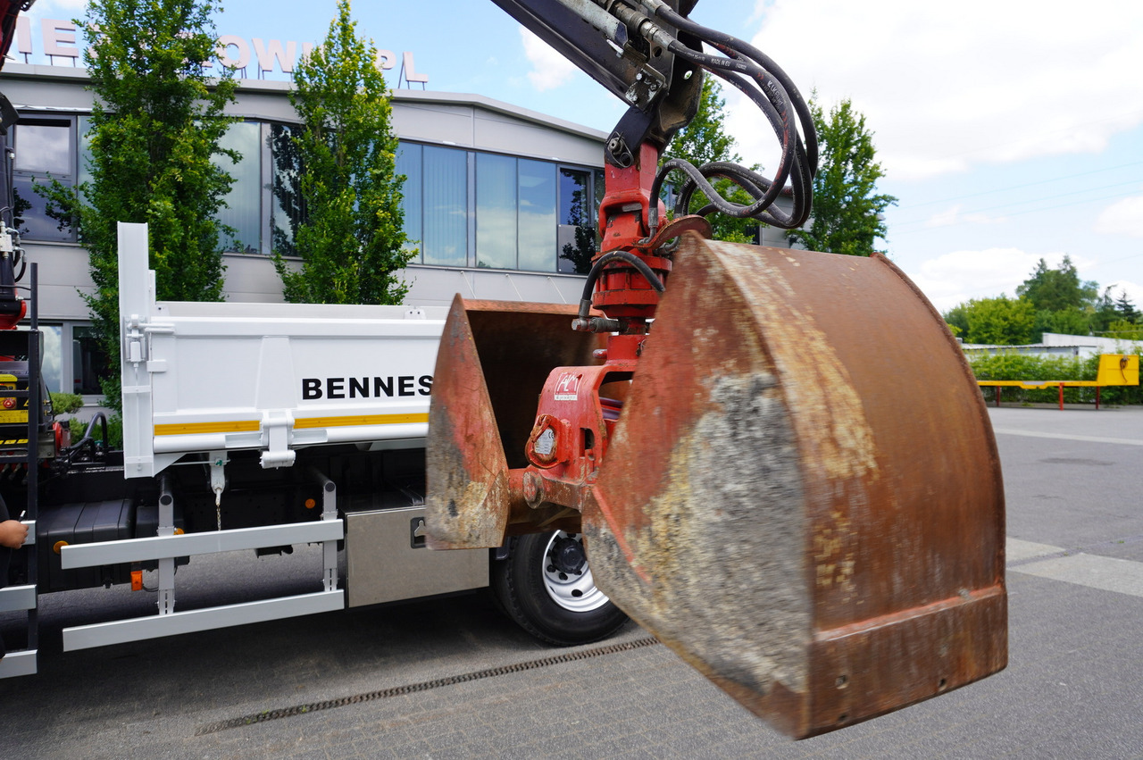 Camion benne, Camion grue IVECO Eurocargo 160E22 EEV Dump truck / Bortmatic / Crane FASSI F95A.0.22: photos 26