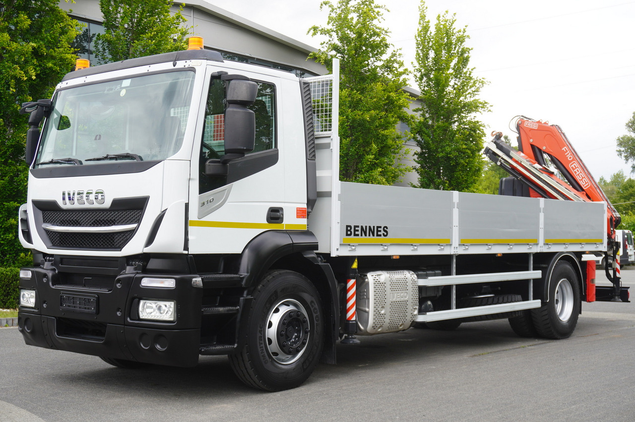Iveco Stralis 310 / 34 tho km !!! / FASSI 4 Tons 400 MTH! / Flatbed - Camion plateau, Camion grue: photos 4 Iveco Stralis 310 / 34 tho km !!! / FASSI 4 Tons 400 MTH! / Flatbed - Camion plateau, Camion grue: photos 4