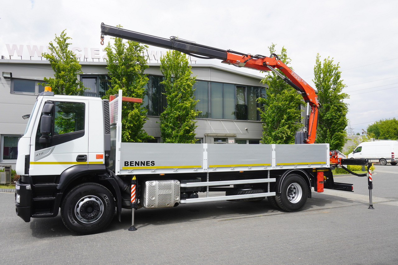 Iveco Stralis 310 / 34 tho km !!! / FASSI 4 Tons 400 MTH! / Flatbed - Camion plateau, Camion grue: photos 5 Iveco Stralis 310 / 34 tho km !!! / FASSI 4 Tons 400 MTH! / Flatbed - Camion plateau, Camion grue: photos 5