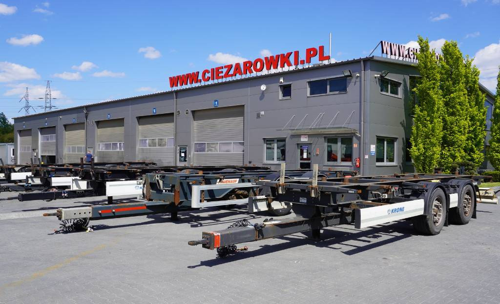 KRONE Trailer Krone BDF / 18 t - Remorque porte-conteneur/ Caisse mobile: photos 1 KRONE Trailer Krone BDF / 18 t - Remorque porte-conteneur/ Caisse mobile: photos 1
