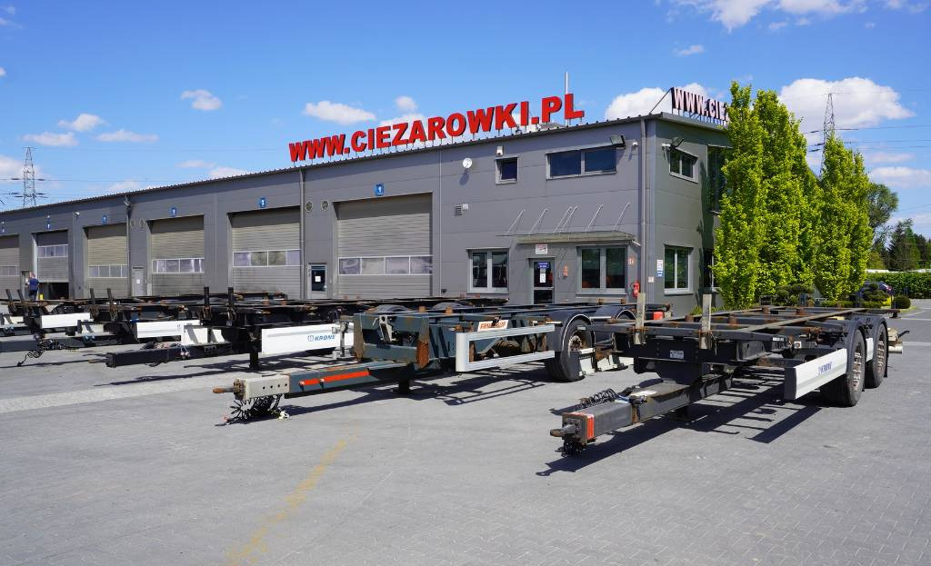 KRONE Trailer Krone BDF / 18 t - Remorque porte-conteneur/ Caisse mobile: photos 2 KRONE Trailer Krone BDF / 18 t - Remorque porte-conteneur/ Caisse mobile: photos 2