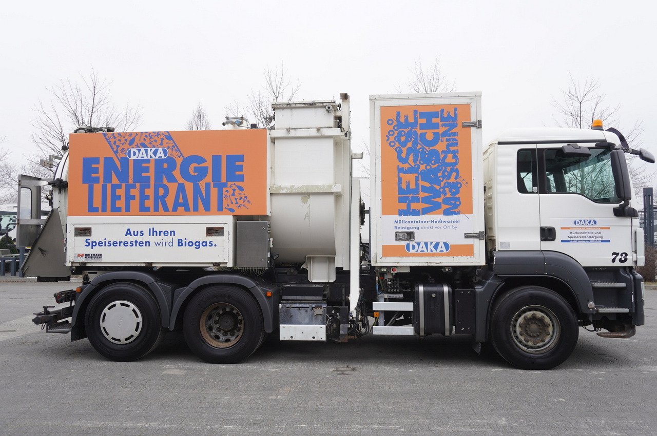 MAN TGS 26.360 / Holzmann Fahrzeugbau HBS 28/120.00 kitchen waste vehicle / Euro 5 - Benne à ordures ménagères: photos 5 MAN TGS 26.360 / Holzmann Fahrzeugbau HBS 28/120.00 kitchen waste vehicle / Euro 5 - Benne à ordures ménagères: photos 5