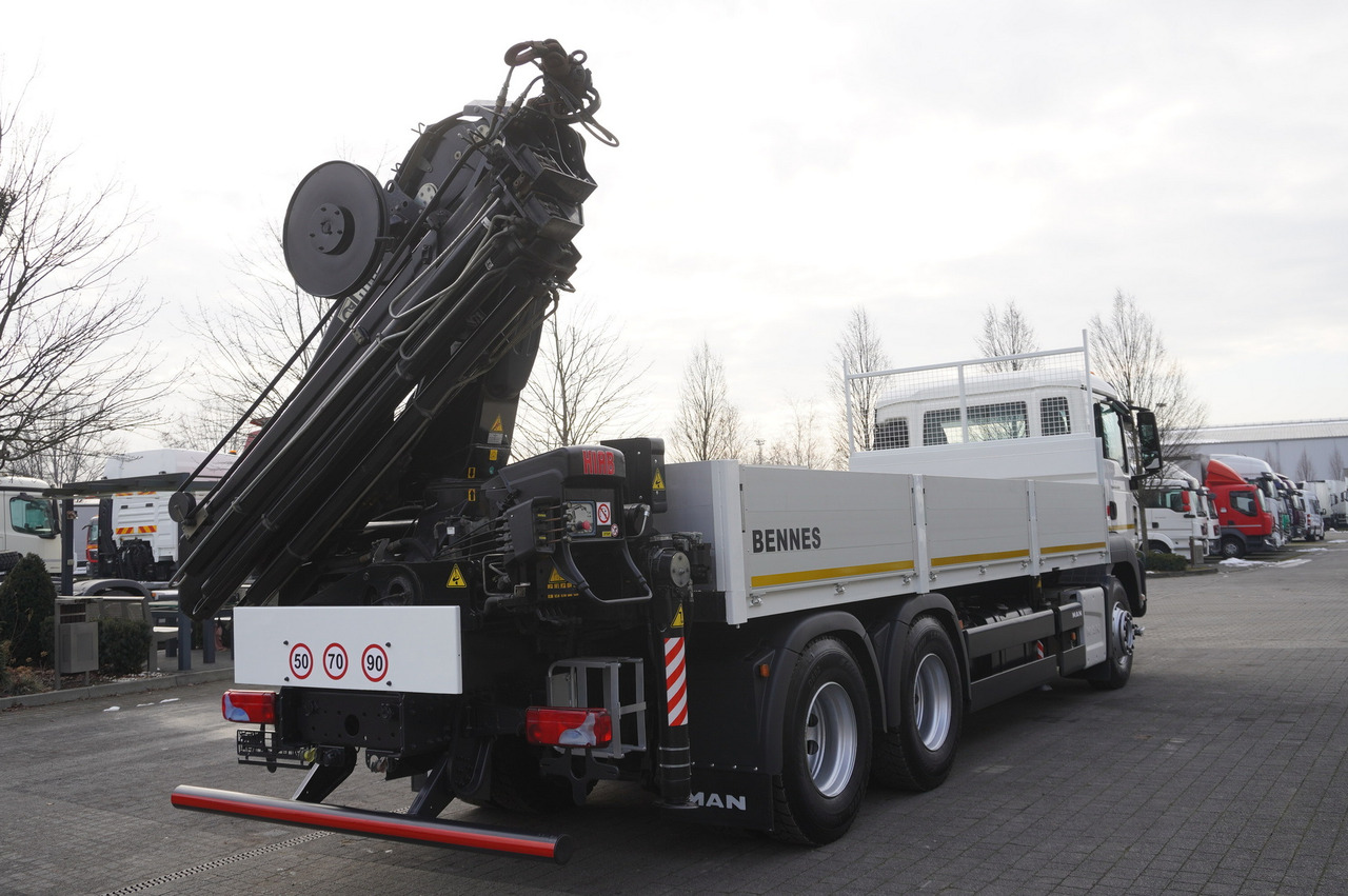 MAN TGS 26.400 / HDS HIAB 244 EP-4 HIDUO 8500 kg / 6x4 - Camion plateau, Camion grue: photos 4 MAN TGS 26.400 / HDS HIAB 244 EP-4 HIDUO 8500 kg / 6x4 - Camion plateau, Camion grue: photos 4