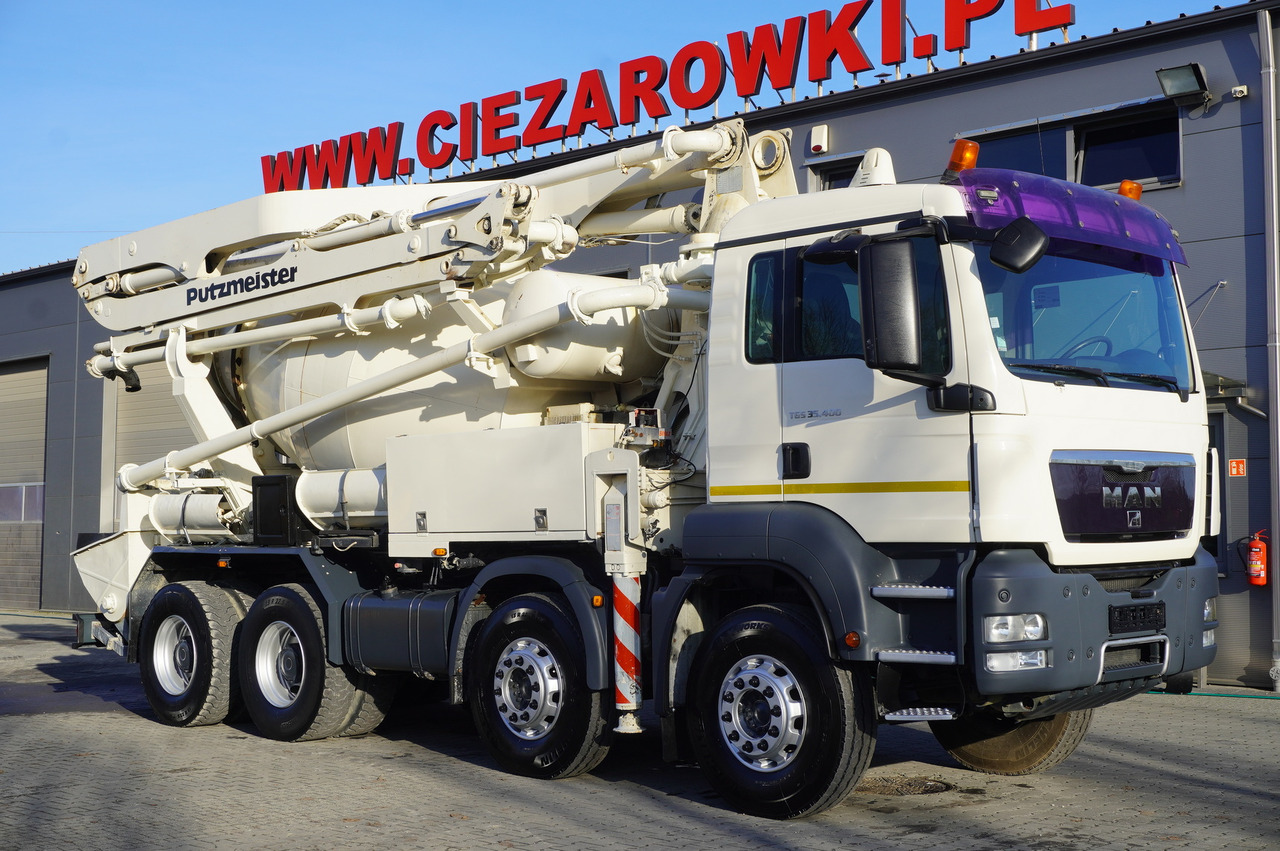 MAN TGS 32.400 8x4 Concrete Mixer Pump truck / 426 MTH !!! / 18 meters - Camion pompe: photos 2 MAN TGS 32.400 8x4 Concrete Mixer Pump truck / 426 MTH !!! / 18 meters - Camion pompe: photos 2