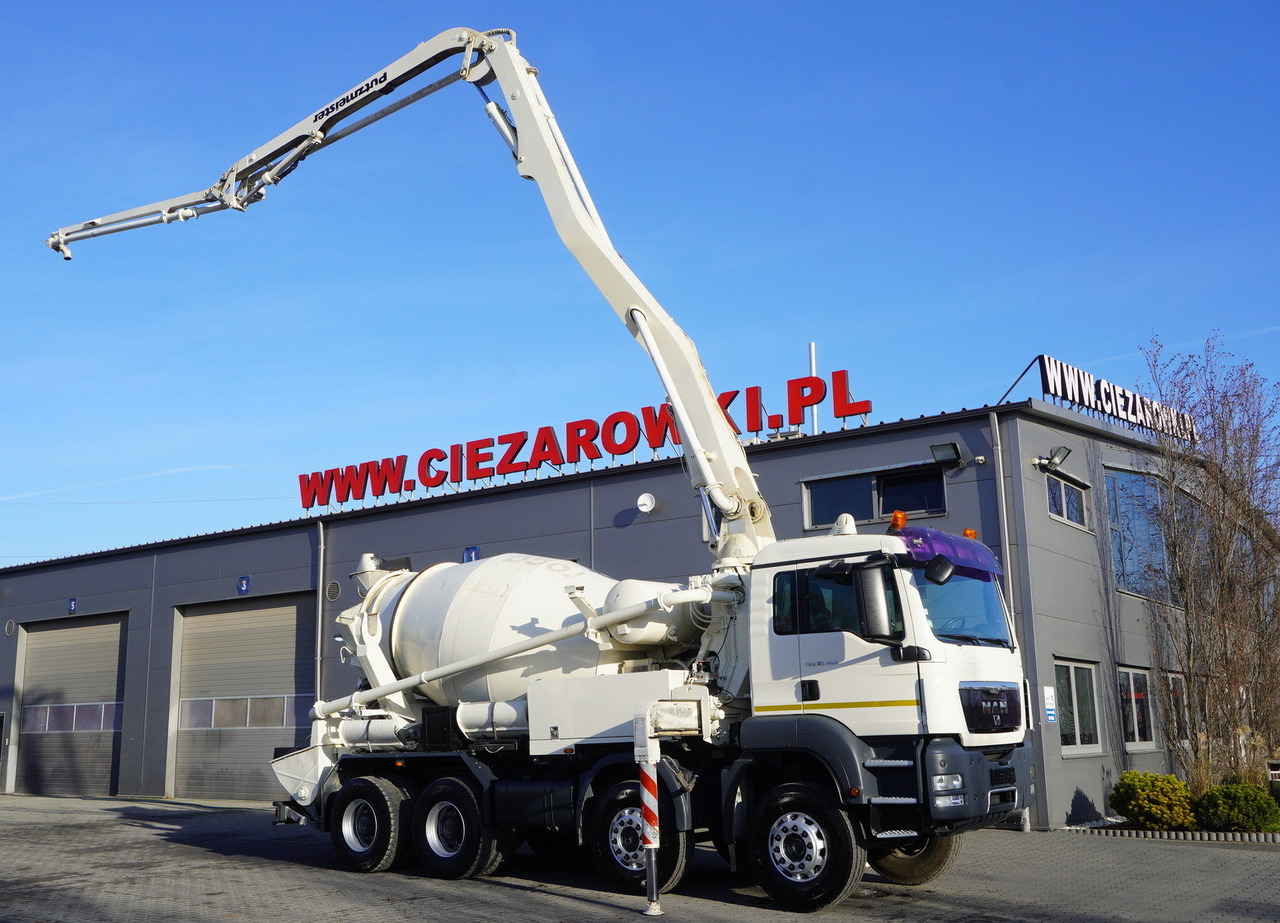 MAN TGS 32.400 8x4 Concrete Mixer Pump truck / 426 MTH !!! / 18 meters - Camion pompe: photos 1 MAN TGS 32.400 8x4 Concrete Mixer Pump truck / 426 MTH !!! / 18 meters - Camion pompe: photos 1