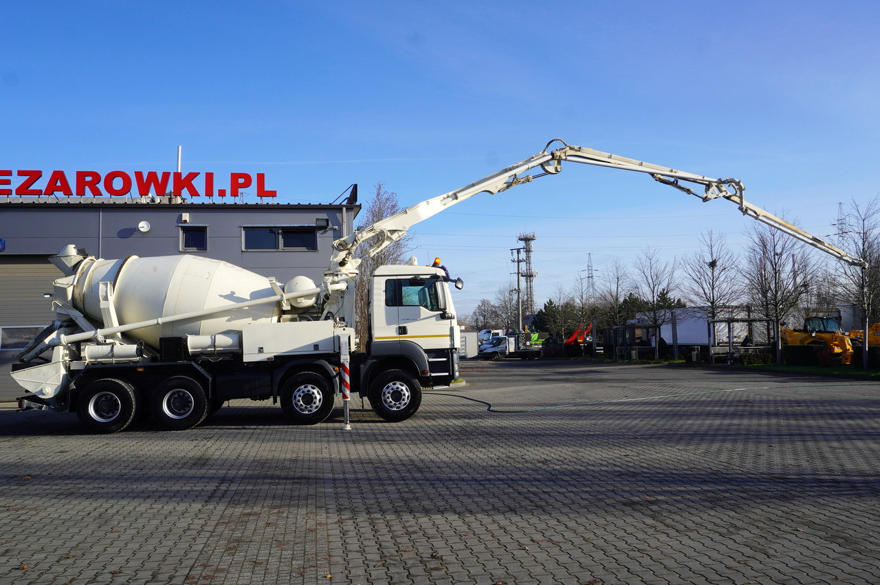 MAN TGS 32.400 8x4 Concrete Mixer Pump truck / 426 MTH !!! / 18 meters - Camion pompe: photos 5 MAN TGS 32.400 8x4 Concrete Mixer Pump truck / 426 MTH !!! / 18 meters - Camion pompe: photos 5