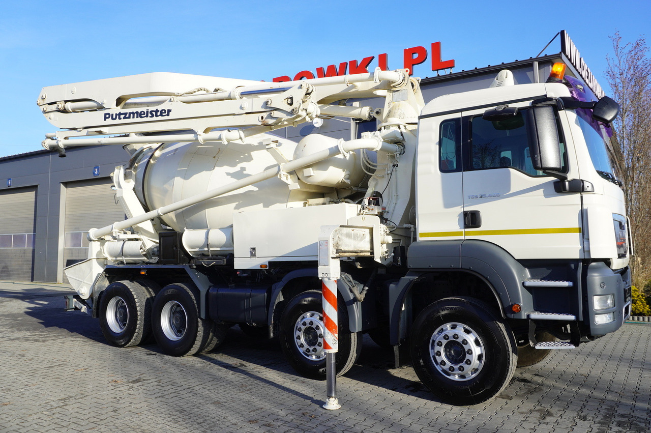 MAN TGS 32.400 8x4 Concrete Mixer Pump truck / 426 MTH !!! / 18 meters - Camion pompe: photos 3 MAN TGS 32.400 8x4 Concrete Mixer Pump truck / 426 MTH !!! / 18 meters - Camion pompe: photos 3