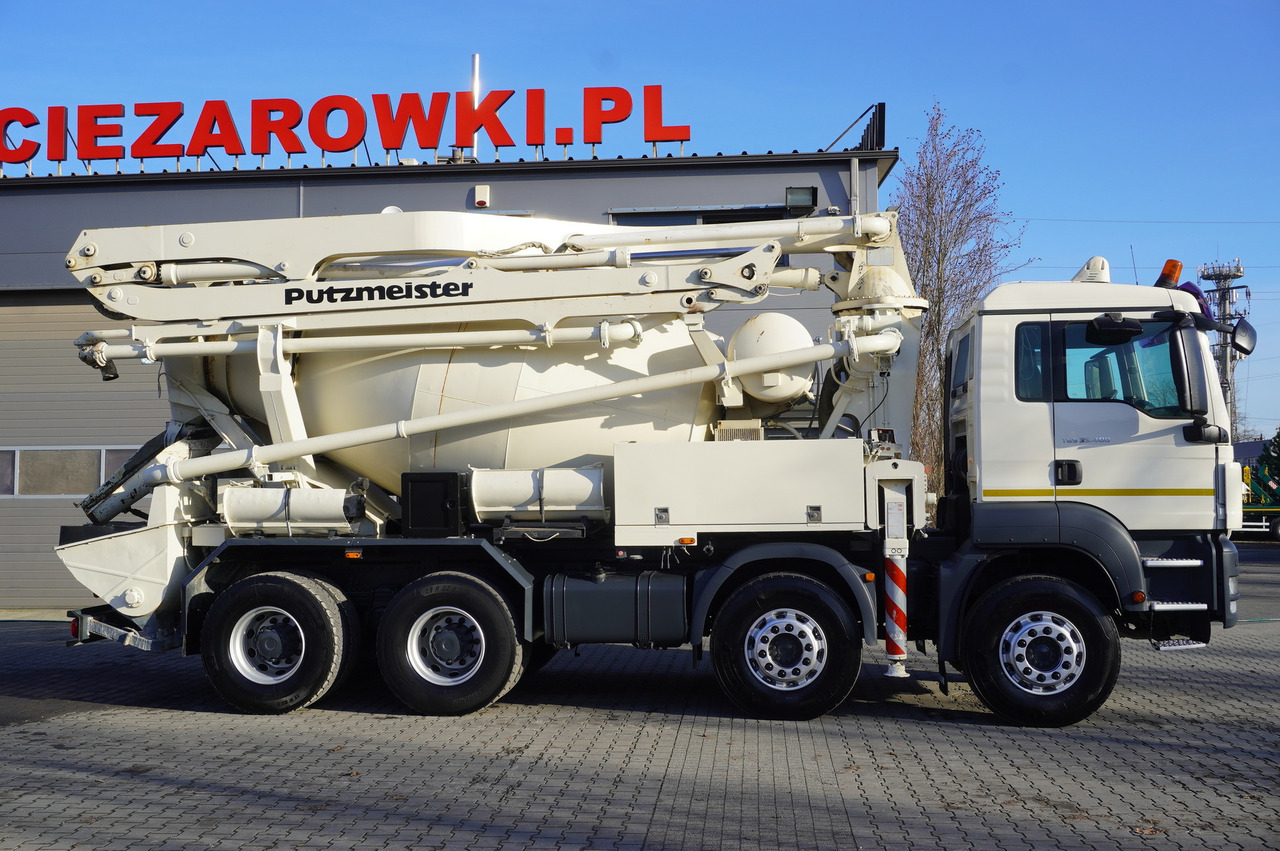 MAN TGS 32.400 8x4 Concrete Mixer Pump truck / 426 MTH !!! / 18 meters - Camion pompe: photos 4 MAN TGS 32.400 8x4 Concrete Mixer Pump truck / 426 MTH !!! / 18 meters - Camion pompe: photos 4