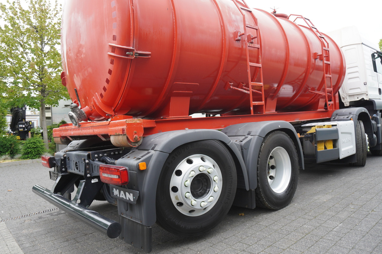 Enfouisseur à dents MAN TGS 35.420 8×2 / NEW septic barrel 13000 L / 3 steered axles: photos 13