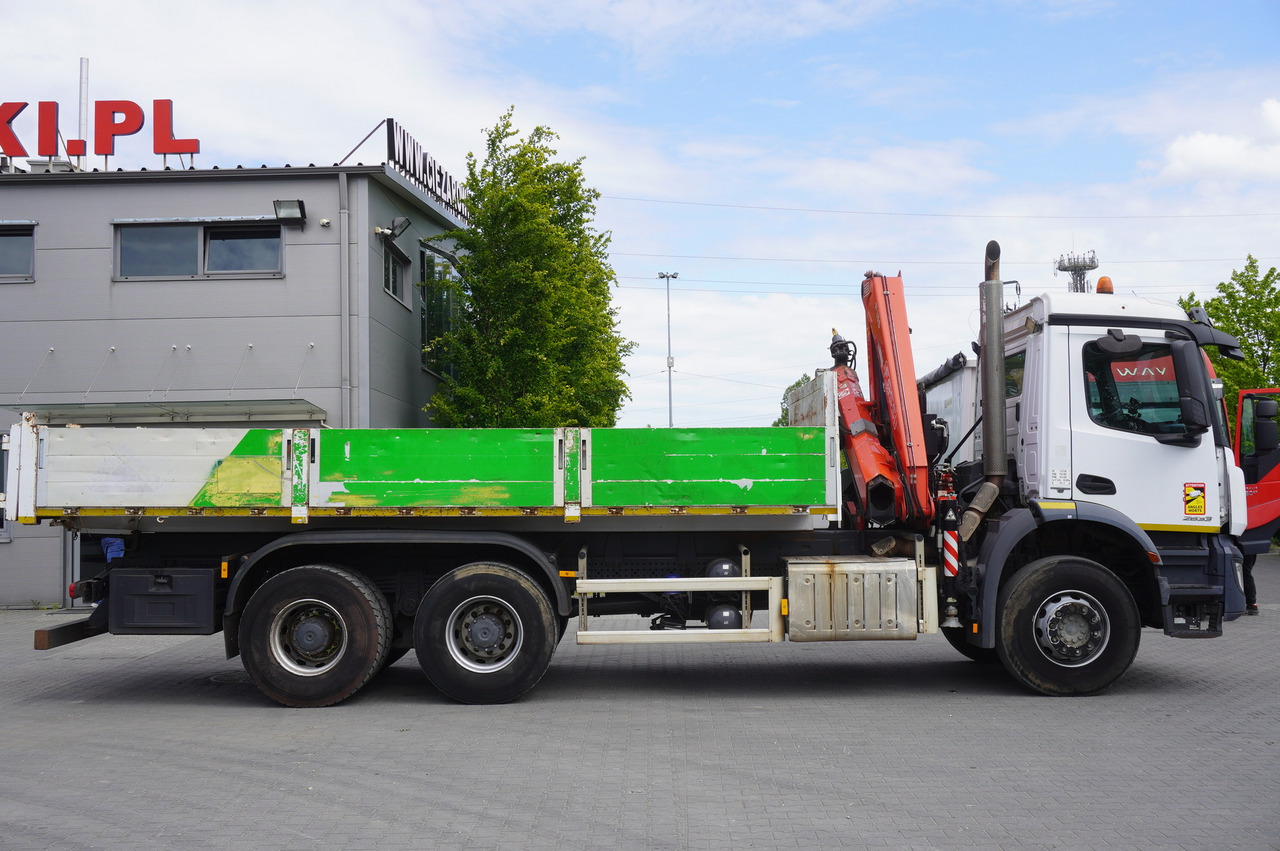 MERCEDES-BENZ AROCS 2633 6x4 / 5.5 T crane FASSI F135 / Tipper 15 EPAL - Camion benne, Camion grue: photos 5 MERCEDES-BENZ AROCS 2633 6x4 / 5.5 T crane FASSI F135 / Tipper 15 EPAL - Camion benne, Camion grue: photos 5