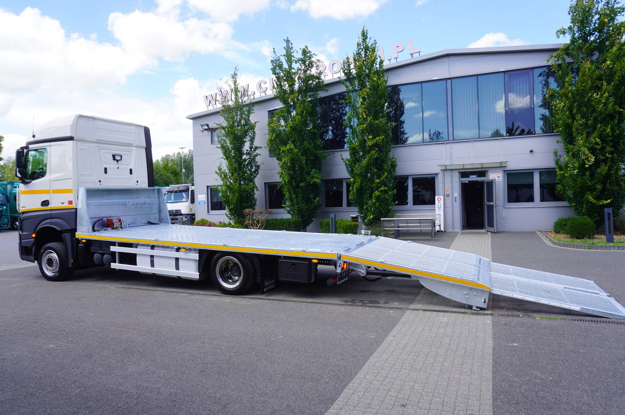 Camion porte-voitures MERCEDES-BENZ Actros 1845 4×2 E6 / NEW tow truck platform 8.3 m / Sleeper cab: photos 9