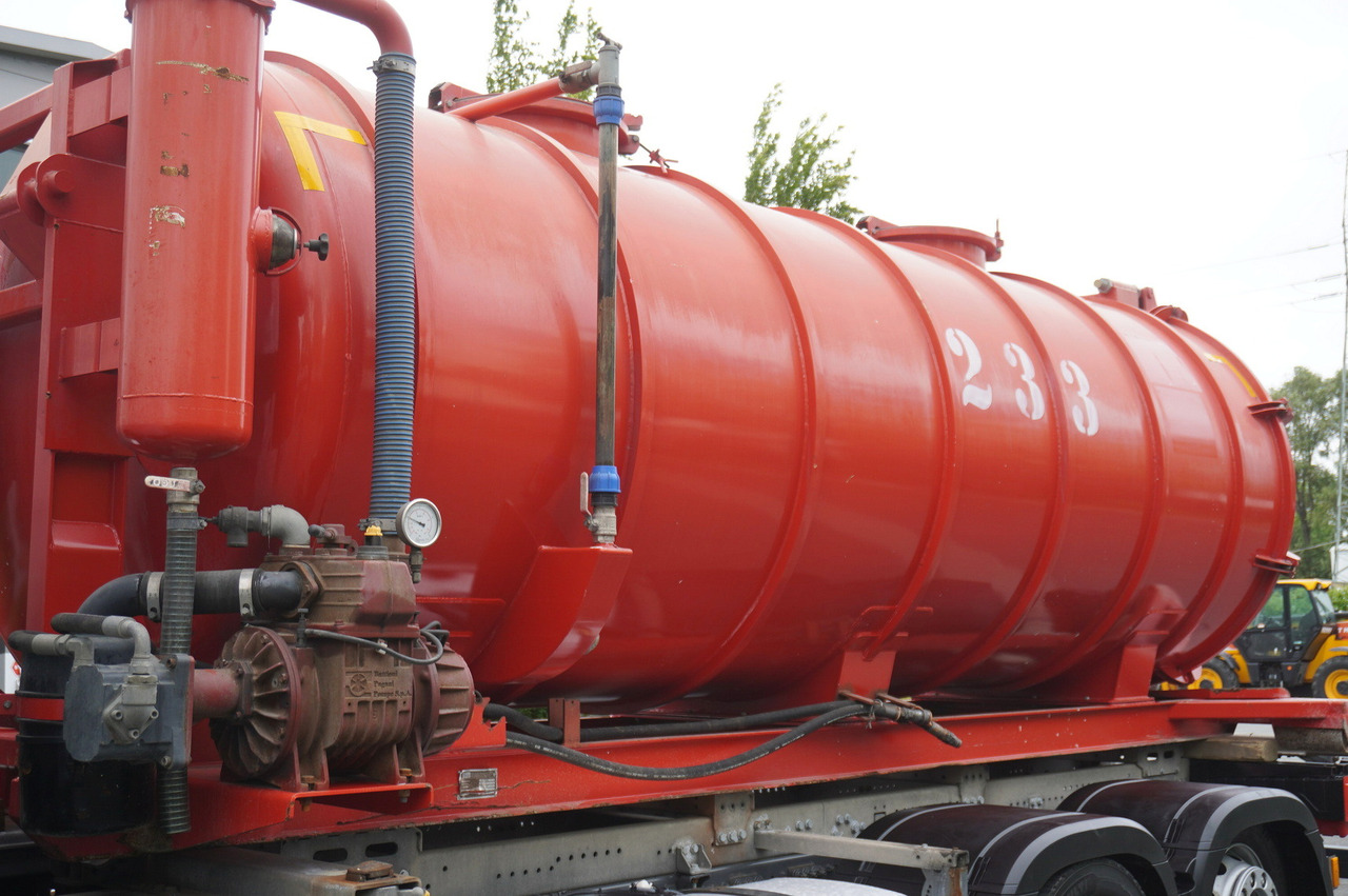 Tonne à lisier MERCEDES-BENZ Actros 2545 6 × 2 MP5 / NEW septic barrel 13000 L: photos 8