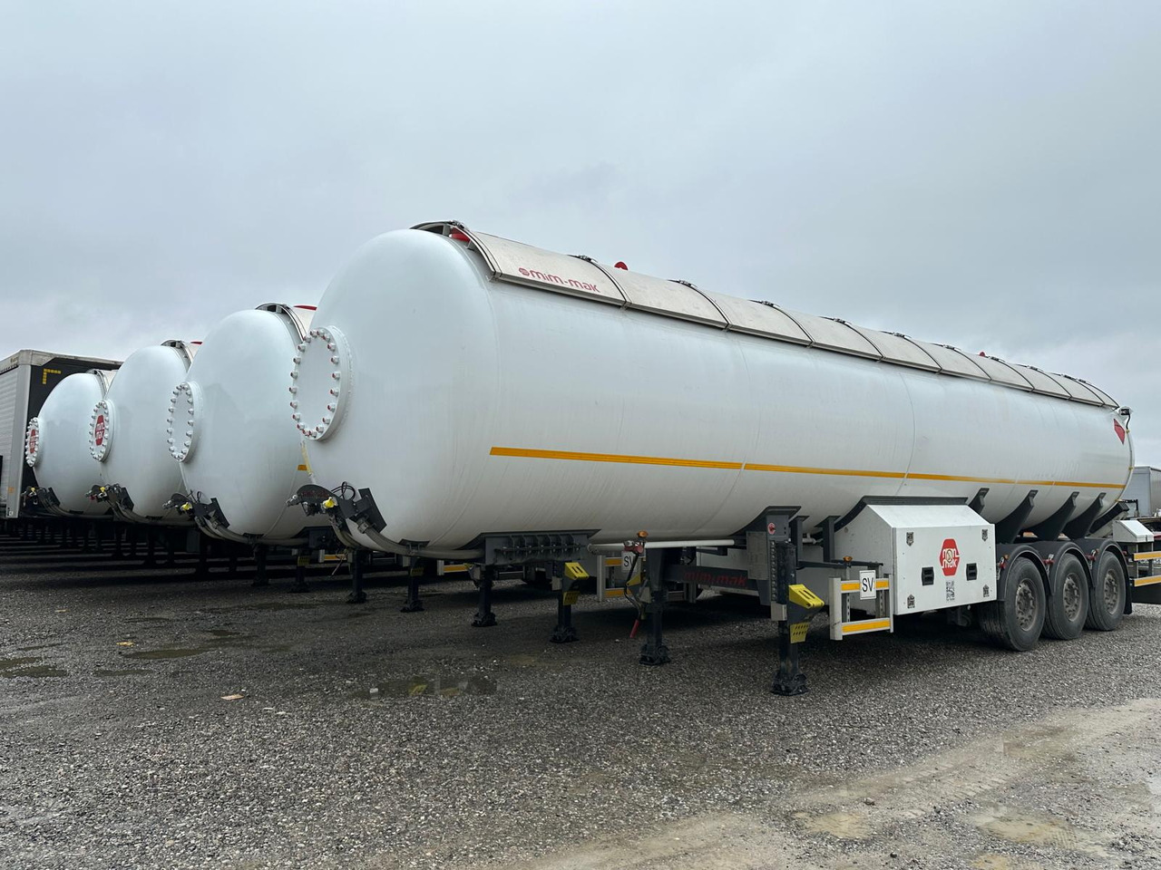 MIMMAK Gas tank semi-trailer MM312 / 2024 / 4 units - Semi-remorque citerne: photos 2 MIMMAK Gas tank semi-trailer MM312 / 2024 / 4 units - Semi-remorque citerne: photos 2