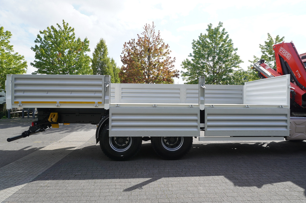 Camion grue RENAULT K380 6×4 / FASSI F175 crane 7.85 t / 120 thousand km! / 2-sided tipper: photos 18