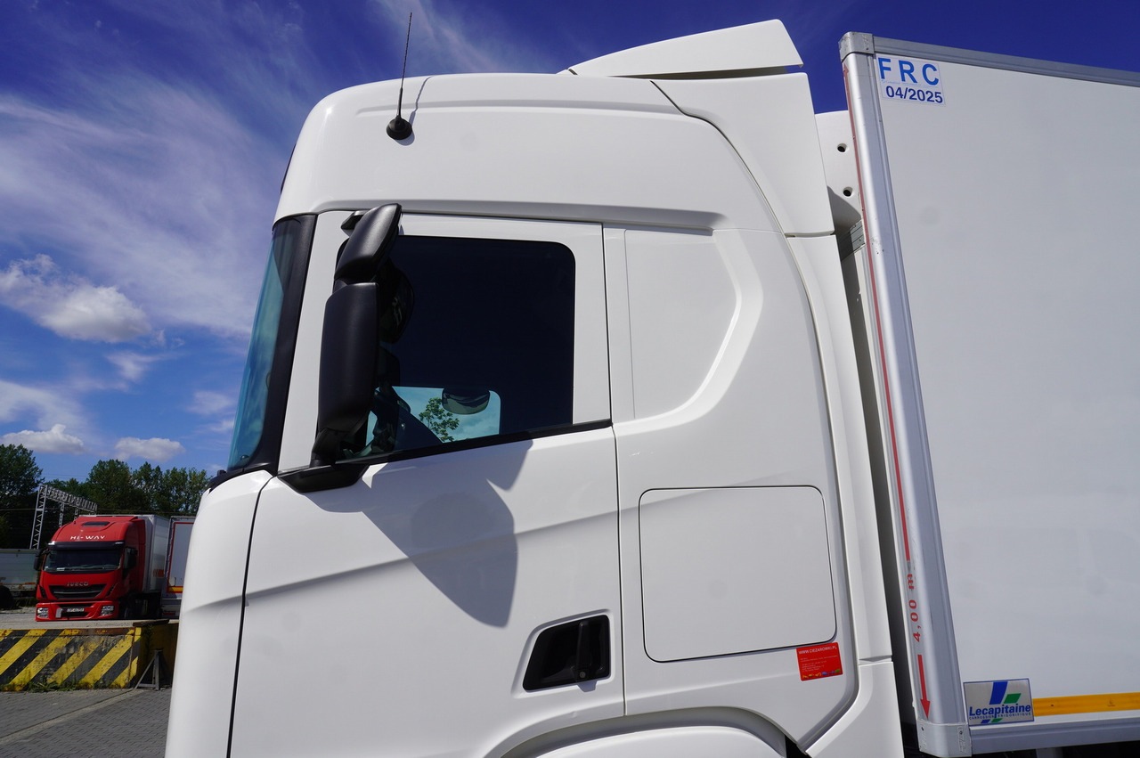 Camion frigorifique SCANIA R500 / Lecapitaine refrigerator 20 EPAL / Carrier Supra 950 / Steered 3rd axle: photos 18