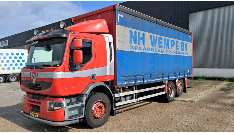 Renault Premium 380 6X2 | Hubrection | Big Axle | 26 ton - Camion à rideaux coulissants: photos 1 Renault Premium 380 6X2 | Hubrection | Big Axle | 26 ton - Camion à rideaux coulissants: photos 1