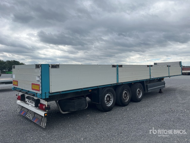 2007 Schmitz Cargobull S01 13.90 m Tri/A Flatbed Trailer - Semi-remorque plateau: photos 3 2007 Schmitz Cargobull S01 13.90 m Tri/A Flatbed Trailer - Semi-remorque plateau: photos 3