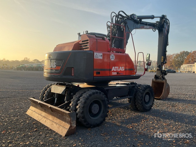 2020 Atlas 180W-SR Blue Wheel Excavator - Pelle sur pneus: photos 4 2020 Atlas 180W-SR Blue Wheel Excavator - Pelle sur pneus: photos 4