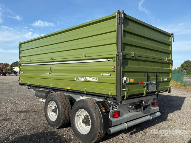 2025 Fliegl TDK 200 FOX T/A 3-Way (Unused) End Dump Trailer - Benne agricole: photos 4 2025 Fliegl TDK 200 FOX T/A 3-Way (Unused) End Dump Trailer - Benne agricole: photos 4