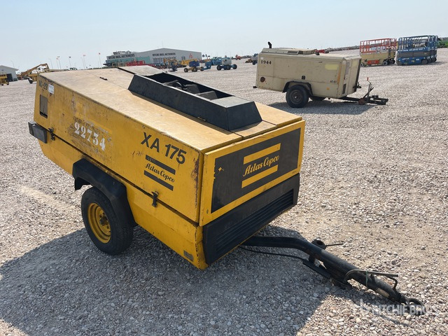 1989 Atlas Copco XA175DD Air Compressor - Compresseur d'air: photos 1 1989 Atlas Copco XA175DD Air Compressor - Compresseur d'air: photos 1