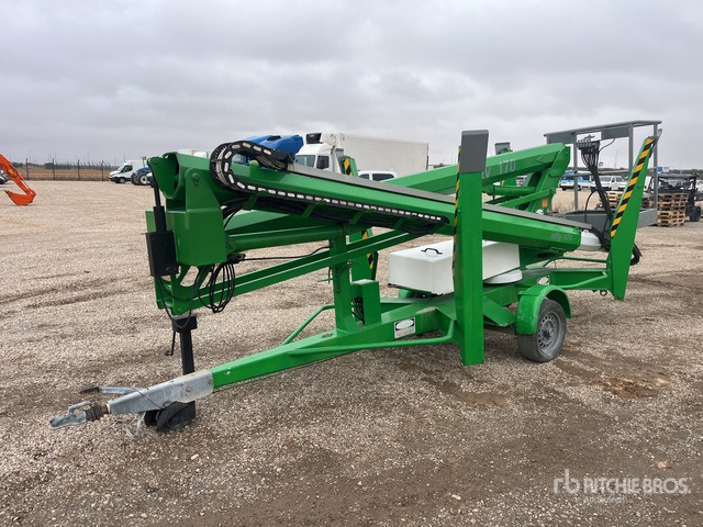 1995 Nifty 170HDE Telescopic Boom Lift - Nacelle sur remorque: photos 3 1995 Nifty 170HDE Telescopic Boom Lift - Nacelle sur remorque: photos 3