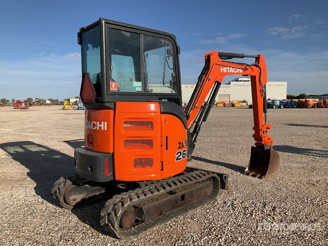 2016 Hitachi ZX26U-5 Mini Excavator: <6.6t - Mini pelle: photos 4 2016 Hitachi ZX26U-5 Mini Excavator: <6.6t - Mini pelle: photos 4