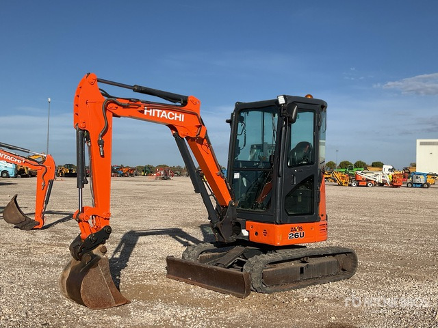 2016 Hitachi ZX26U-5 Mini Excavator: <6.6t - Mini pelle: photos 1 2016 Hitachi ZX26U-5 Mini Excavator: <6.6t - Mini pelle: photos 1