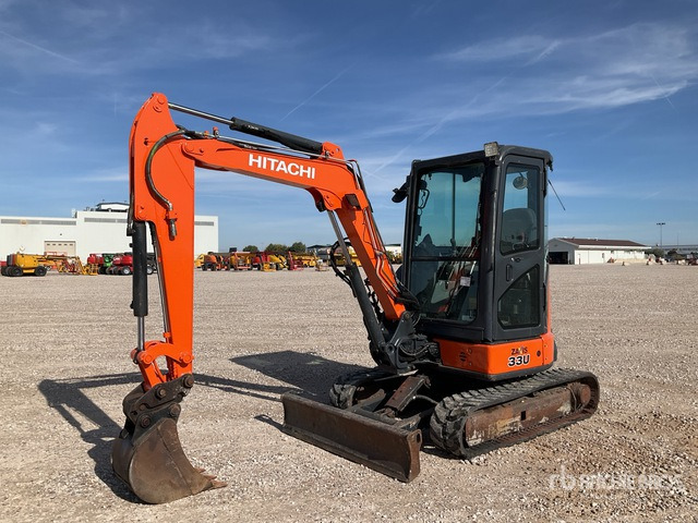 2016 Hitachi ZX33U-5 Mini Excavator: <6.6t - Mini pelle: photos 1 2016 Hitachi ZX33U-5 Mini Excavator: <6.6t - Mini pelle: photos 1
