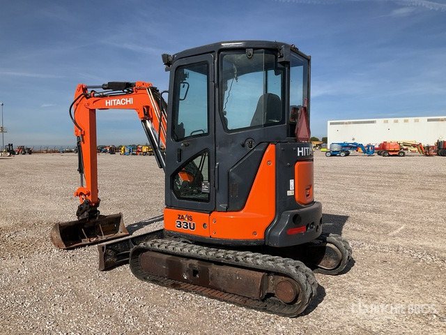 2016 Hitachi ZX33U-5 Mini Excavator: <6.6t - Mini pelle: photos 3 2016 Hitachi ZX33U-5 Mini Excavator: <6.6t - Mini pelle: photos 3