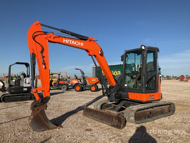 2016 Hitachi ZX55U-5 Mini Excavator: <6.6t - Mini pelle: photos 2 2016 Hitachi ZX55U-5 Mini Excavator: <6.6t - Mini pelle: photos 2