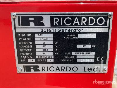 RICARDO 45 KVA (Unused) - Groupe électrogène: photos 5 RICARDO 45 KVA (Unused) - Groupe électrogène: photos 5