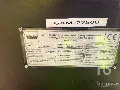 YALE MO10L Electric - Transpalette: photos 5 YALE MO10L Electric - Transpalette: photos 5