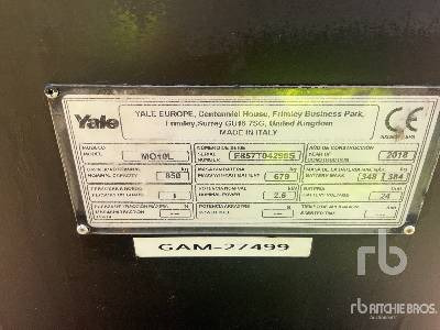 YALE MO10L Electric - Transpalette: photos 5 YALE MO10L Electric - Transpalette: photos 5