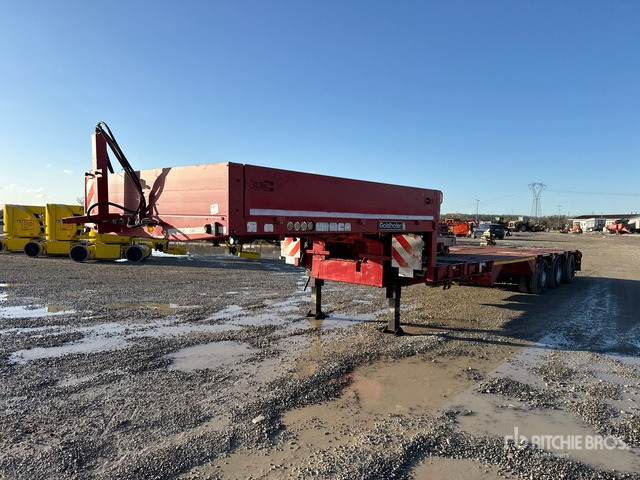 2001 Goldhofer STZ L3 Extendable Flatbed Trailer - Remorque plateau: photos 2 2001 Goldhofer STZ L3 Extendable Flatbed Trailer - Remorque plateau: photos 2