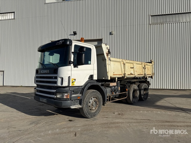 2002 Scania B1N64Z33SH 6x4 Camion Benne T/A Dump Truck - Camion benne: photos 1 2002 Scania B1N64Z33SH 6x4 Camion Benne T/A Dump Truck - Camion benne: photos 1