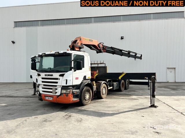 2005 Scania P380 2005 Palfinger PK 56002 18290 k ... Flatbed Truck with Crane - Camion plateau, Camion grue: photos 2 2005 Scania P380 2005 Palfinger PK 56002 18290 k ... Flatbed Truck with Crane - Camion plateau, Camion grue: photos 2