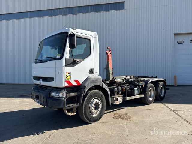 2006 Renault Kerax 420dCi 6x4 Camion Ampliroll 6x4 Roll-Off Truck - Camion ampliroll: photos 1 2006 Renault Kerax 420dCi 6x4 Camion Ampliroll 6x4 Roll-Off Truck - Camion ampliroll: photos 1