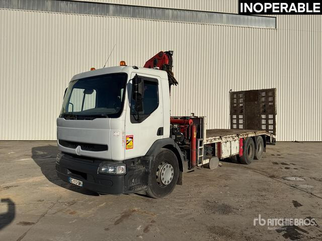 2006 Renault Premium 2006 Palfinger PK23500 on 6x2 C ... Flatbed Truck with Crane - Camion plateau, Camion grue: photos 1 2006 Renault Premium 2006 Palfinger PK23500 on 6x2 C ... Flatbed Truck with Crane - Camion plateau, Camion grue: photos 1