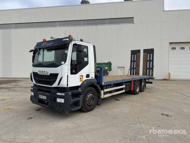 2013 Iveco 6x2 Camion Plateau Flatbed Truck - Camion porte-voitures: photos 2 2013 Iveco 6x2 Camion Plateau Flatbed Truck - Camion porte-voitures: photos 2