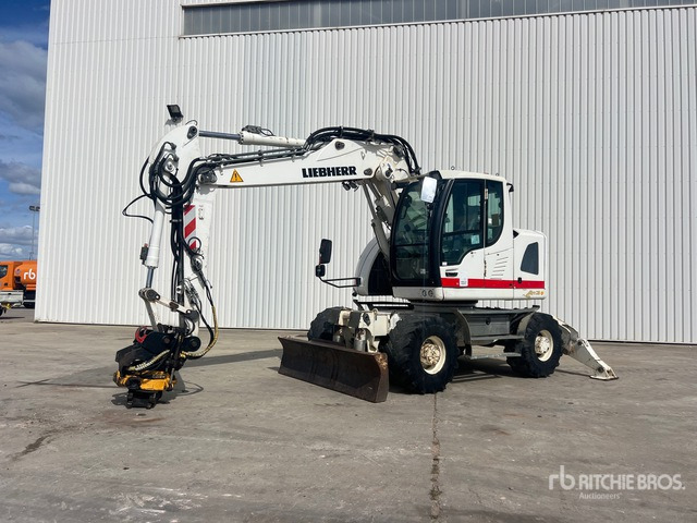 2013 Liebherr A 914 Compact Pelle Sur Pneus Wheel Excavator - Pelle sur pneus: photos 1 2013 Liebherr A 914 Compact Pelle Sur Pneus Wheel Excavator - Pelle sur pneus: photos 1