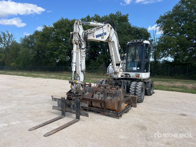 2015 Komatsu PW98MR-8 Pelle Sur Pneus Wheel Excavator - Pelle sur pneus: photos 2 2015 Komatsu PW98MR-8 Pelle Sur Pneus Wheel Excavator - Pelle sur pneus: photos 2