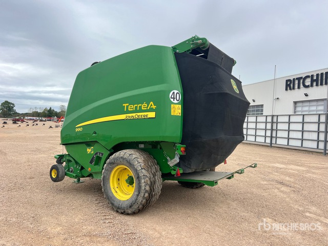 2017 John Deere 990 Presse A Balles Rondes 1 Essieu S/A Round Baler - Presse à balles rondes: photos 3 2017 John Deere 990 Presse A Balles Rondes 1 Essieu S/A Round Baler - Presse à balles rondes: photos 3