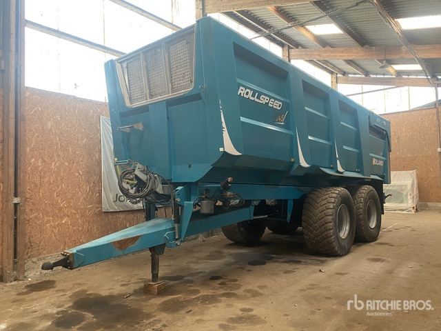 2018 Rolland Rollspeed 7845 T/A End Dump Remorque Agricole ... Grain Trailer - Benne agricole: photos 2 2018 Rolland Rollspeed 7845 T/A End Dump Remorque Agricole ... Grain Trailer - Benne agricole: photos 2