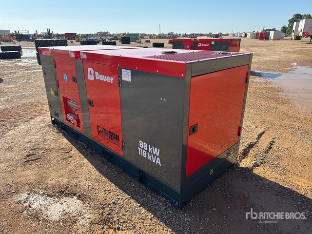 2025 Bauer GFS80KW 100 kVA Skid-Mounted (Unused) Generator Set - Groupe électrogène: photos 3 2025 Bauer GFS80KW 100 kVA Skid-Mounted (Unused) Generator Set - Groupe électrogène: photos 3