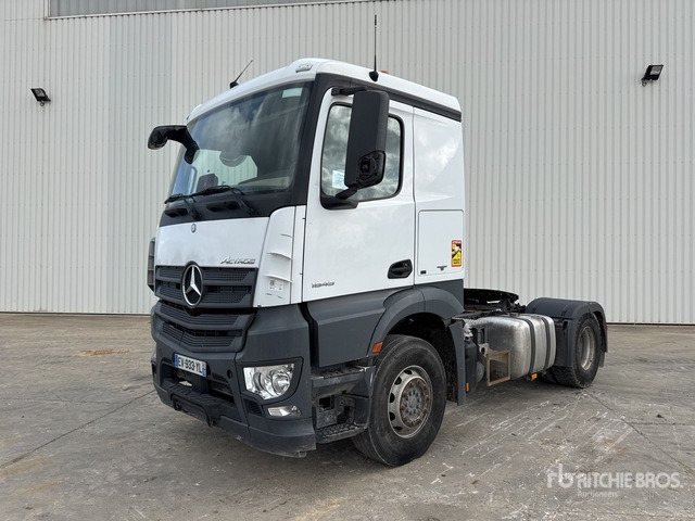 2018 Mercedes-Benz Actros 1845 4x2 Tracteur Routier Cabine Cou ... S/A Sleeper Truck Tractor - Tracteur routier: photos 2 2018 Mercedes-Benz Actros 1845 4x2 Tracteur Routier Cabine Cou ... S/A Sleeper Truck Tractor - Tracteur routier: photos 2
