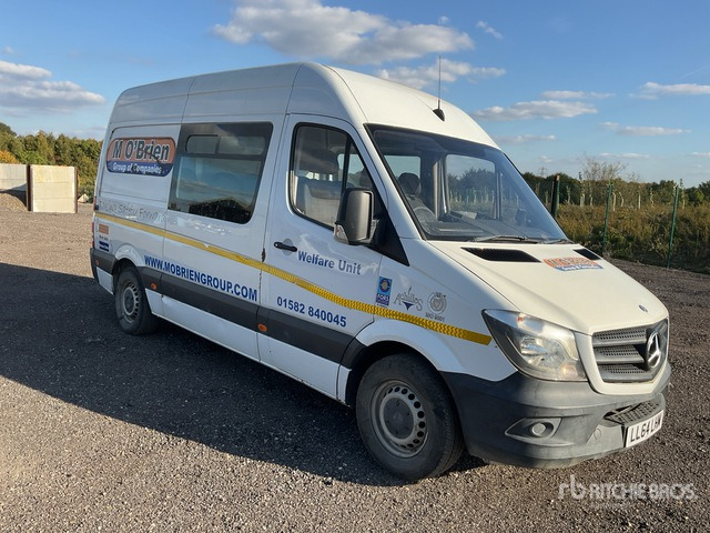 2014 Mercedes-Benz Sprinter 313 CDI 4x2 Welfare Van Truck - Fourgon utilitaire, Véhicule de voirie/ Spécial: photos 2 2014 Mercedes-Benz Sprinter 313 CDI 4x2 Welfare Van Truck - Fourgon utilitaire, Véhicule de voirie/ Spécial: photos 2