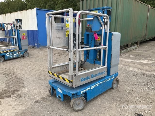 2016 Genie GR15 Electric Articulating Boom Lift - Nacelle articulée: photos 4 2016 Genie GR15 Electric Articulating Boom Lift - Nacelle articulée: photos 4