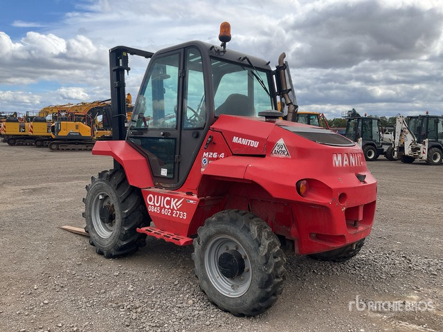 2016 Manitou M26-4 2600 kg 4x4 Rough Terrain Forklift - Chariot tout terrain: photos 4 2016 Manitou M26-4 2600 kg 4x4 Rough Terrain Forklift - Chariot tout terrain: photos 4